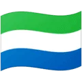 🇸🇱 Bendera Sierra Leone Google