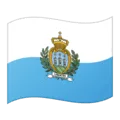 🇸🇲 Bendera San Marino Google