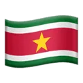 🇸🇷 Bendera Suriname Apple