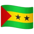 🇸🇹 Bendera Sao Tome dan Principe WhatsApp