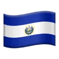 🇸🇻 Bendera El Salvador Apple