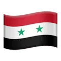 🇸🇾 Bendera Suriah Apple