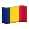 🇹🇩 Bendera Chad Apple