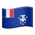 🇹🇫 Bendera Wilayah Selatan Prancis Apple
