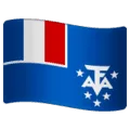 🇹🇫 Bendera Wilayah Selatan Prancis WhatsApp