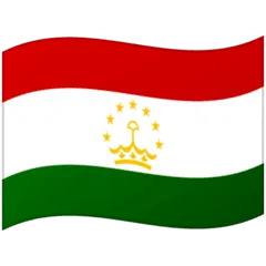🇹🇯 Bendera Tajikistan Google