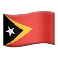 🇹🇱 Bendera Timor Leste Apple