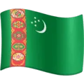 🇹🇲 Bendera Turkmenistan Facebook