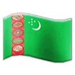 🇹🇲 Bendera Turkmenistan Samsung