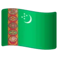 🇹🇲 Bendera Turkmenistan WhatsApp