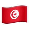 🇹🇳 Bendera Tunisia Apple