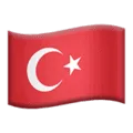 🇹🇷 Bendera Turki Apple