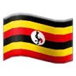 🇺🇬 Bendera Uganda Samsung