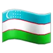 🇺🇿 Bendera Uzbekistan Samsung