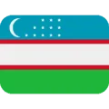 🇺🇿 Bendera Uzbekistan Twitter