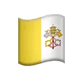 🇻🇦 Bendera Vatikan Apple