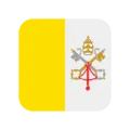 🇻🇦 Bendera Vatikan Twitter