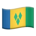 🇻🇨 Bendera Saint Vincent dan Grenadine Apple