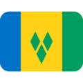 🇻🇨 Bendera Saint Vincent dan Grenadine Twitter