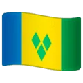 🇻🇨 Bendera Saint Vincent dan Grenadine WhatsApp