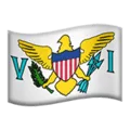 🇻🇮 Bendera Kepulauan Virgin Amerika Serikat Apple