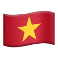 🇻🇳 Bendera Vietnam Apple