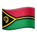 🇻🇺 Bendera Vanuatu Apple