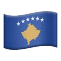 🇽🇰 Bendera Kosovo Apple