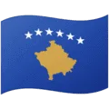 🇽🇰 Bendera Kosovo Google