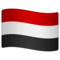 🇾🇪 Bendera Yaman WhatsApp