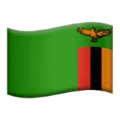 🇿🇲 Bendera Zambia Apple