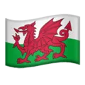 🏴󠁧󠁢󠁷󠁬󠁳󠁿 Bendera Wales Apple