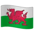 🏴󠁧󠁢󠁷󠁬󠁳󠁿 Bendera Wales WhatsApp