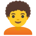 🧑‍🦱 Orang Dewasa Berambut Keriting Google