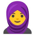 🧕 Wanita dengan Kerudung Google