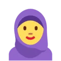 🧕 Wanita dengan Kerudung Twitter