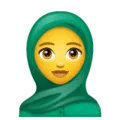 🧕 Wanita dengan Kerudung WhatsApp