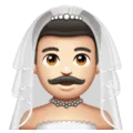 👰🏻‍♂️ Pria Berpenutup Kepala WhatsApp