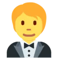 🤵 Orang Memakai Tuksedo Twitter