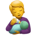 🧑‍🍼 Orang Menyusui Bayi Apple