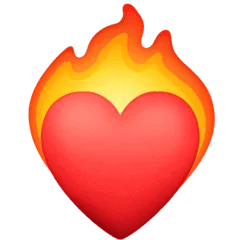 ❤️‍🔥 Hati Berapi Api Facebook