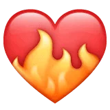 ❤️‍🔥 Hati Berapi Api WhatsApp