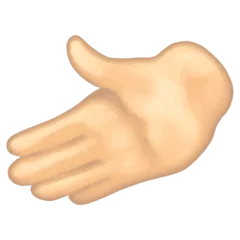 🫲🏻 Tangan Menghadap Kiri Warna Kulit Cerah Emojipedia