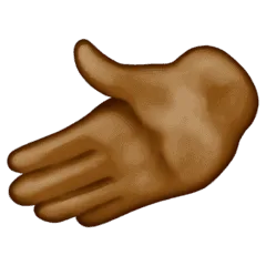 🫲🏾 Tangan Menghadap Kiri Warna Kulit Gelap Sedang Emojipedia