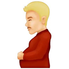🫃🏼 Pria Hamil Warna Kulit Cerah Sedang Emojipedia