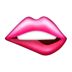 🫦 Menggigit Bibir Emojipedia