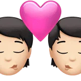 💏🏻 Berciuman Warna Kulit Cerah Apple