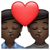 💏🏿 Berciuman Warna Kulit Gelap WhatsApp