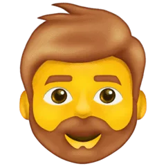 🧔‍♂️ Pria Janggut Emojipedia