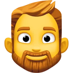 🧔‍♂️ Pria Janggut Facebook